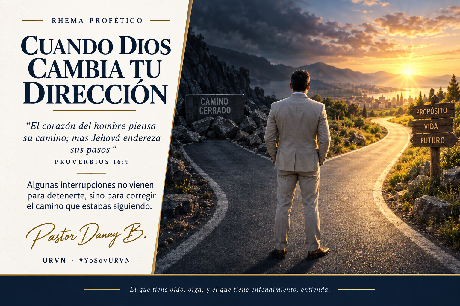 Cuando Dios cambia tu dirección