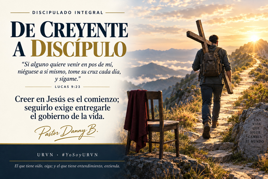 De creyente a discípulo
